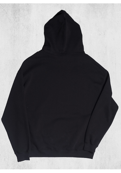 Unisex Yezuş Kapüşonlu Sweatshirt Siyah