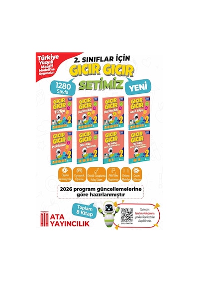 2. Sınıf Gıcır Gıcır 8'li Set