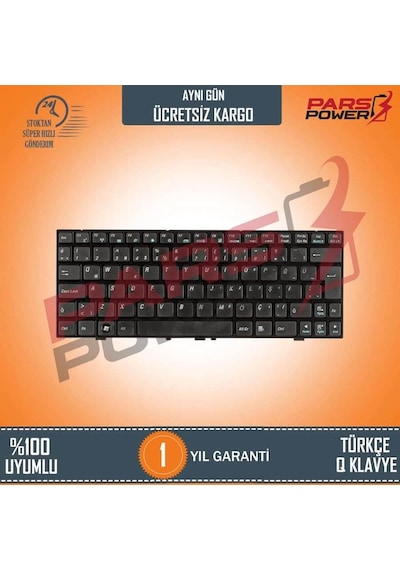 Medion Akoya E1228 Notebook Klavye (Siyah Tr)