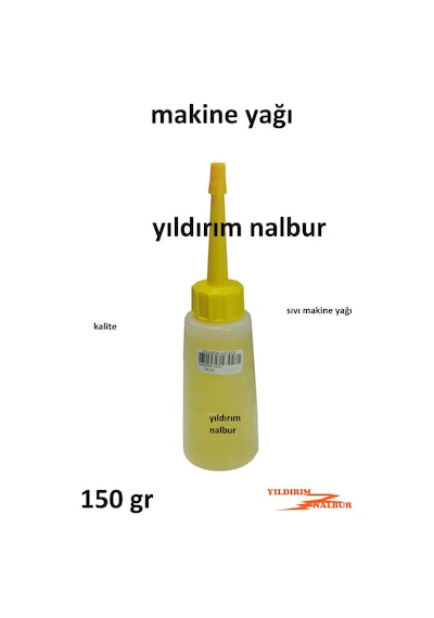 Makine Yağı 150 Gr Sıvı Yağ İnce Yağ