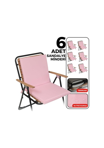 6'li Arkalıklı Sandalye Minderi Su Yağ İtici Sırtlıklı Fermuarlı Bağcıklı Yıkanabilir Balkon Bahçe 40x40 Pe Çok Renkli 6'li Arkalıklı Sandalye Minderi Su Yağ İtici Sırtlıklı Fermuarlı Bağcıklı Yıkanabilir Balkon Bahçe 40x40 Pe Çok Renkli