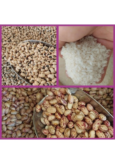 Barbunya 1kg Börülce 1 Kg Pirinç 1 Kg Net 3 Kg