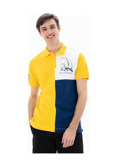 AR-MA Arma Erkek Regular Fit Polo Yaka Tişört Y25374303501 Sarı AR-MA Arma Erkek Regular Fit Polo Yaka Tişört Y25374303501 Sarı