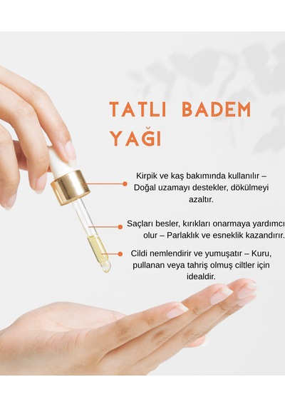 Tatlı Badem Yağı 10 ML