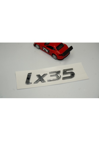 Hyundai İX35 Bagaj 3M 3D Krom ABS Logo Amblem