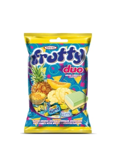 Frutty Duo Kavun-ananas Aromalı Yumuşak Şeker 350 Gr.