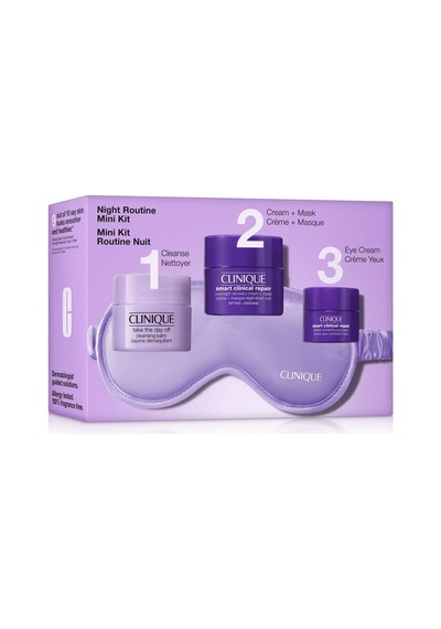 Clinique Night Routine Gece Rutini Mini Kit Set