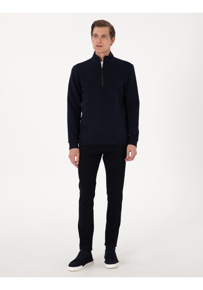 Pierre Cardin Erkek Lacivert Sweatshirt 50314044-vr033 Lacivert