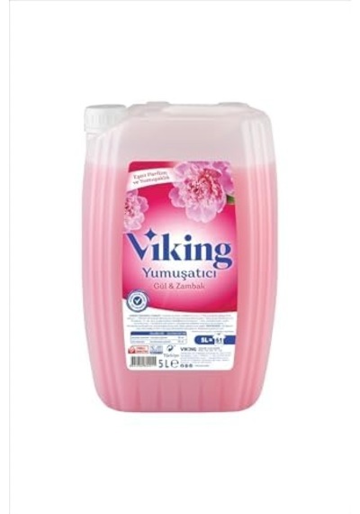 Çamaşır Yumuşatıcısı Gül & Zambak 5 Litre 1 Adet 1000'li Set