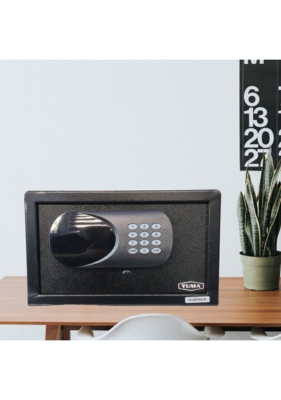 Yuma Ym-802-s Elektronik Şifreli Ve Anahtarlı Çelik Kasa
