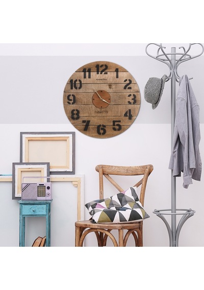 Palet Dekoratif Ahşap Duvar Saati 50 Cm - Madamvila Palet Dekoratif Ahşap Duvar Saati 50 Cm - Madamvila