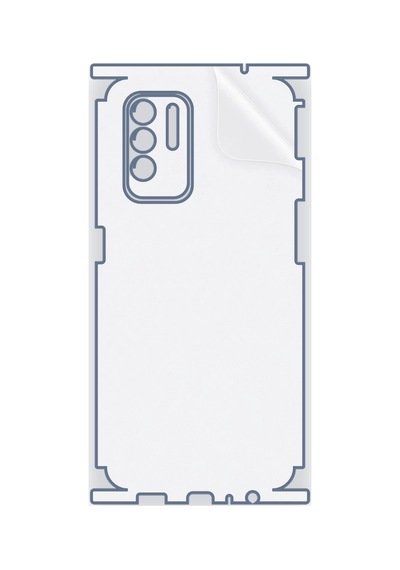 Oppo A95 5g Uyumlu Fullbody Arka Kaplama Hidrojel Koruyucu Film
