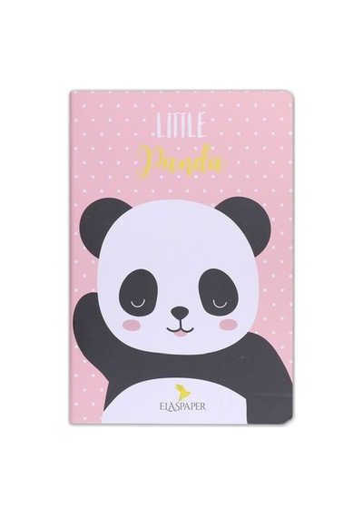 Panda Little Pembe Defter