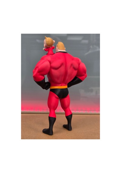 Mr.incredıble Figür 20 Cm-3d Baskı-kolleksiyonluk Biblo