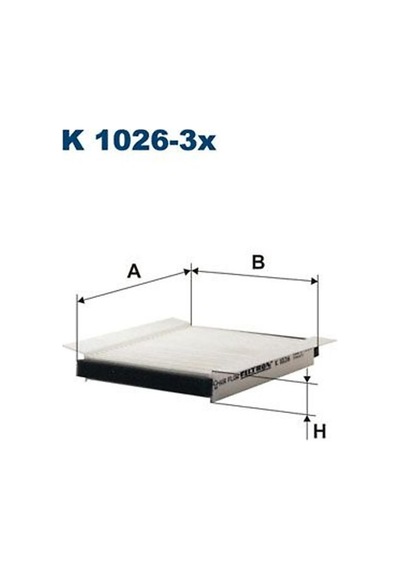 Fıltron K1026-3x Polen Fıltresı Ford Scorpıo 3 Pcs
