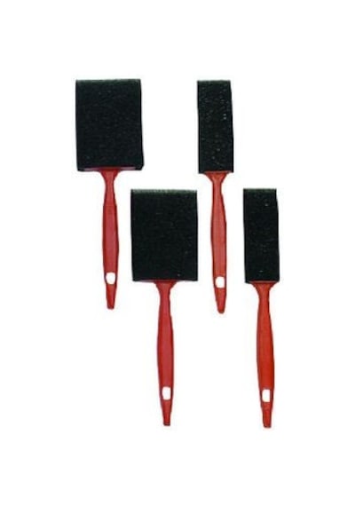 Foam Brush - Sünger Fırça Seti 4'lü