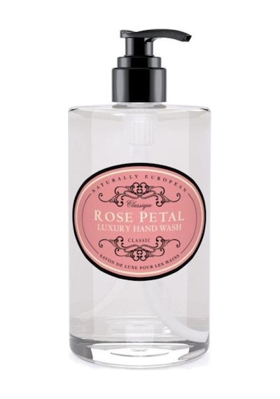 NATURALLY EUROPEAN ROSE LUXURY HAND WASH 500ML