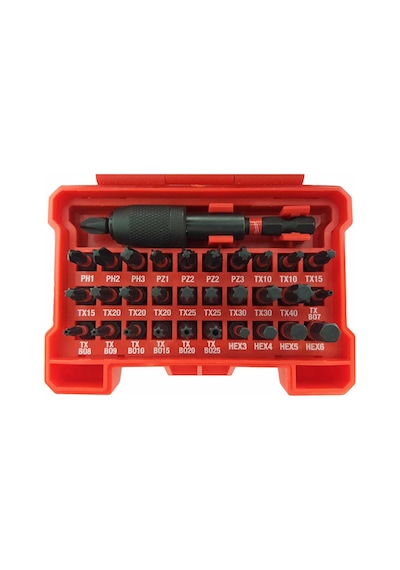 Milwaukee Shockwave 32 Parça Profesyonel Bits Uç Seti