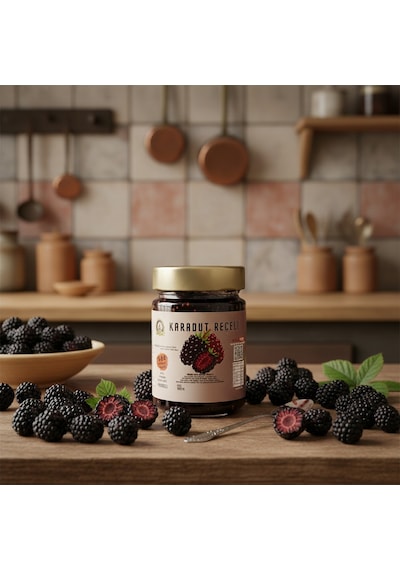 400 Gr %65 Meyveli Doğal Karadut Reçeli