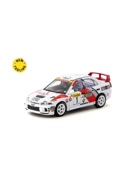 Eco Lounge 1/64 Mitsubishi Lancer Lution Iv Rallye Monte-carlo 1997
