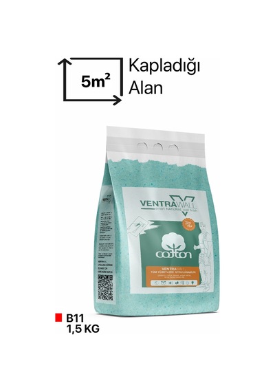 Ipek Sıva Duvar Boyası Mavi B11