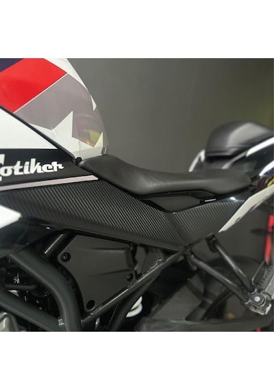 Cf Moto 250sr Karbon 3lü Takım Sticker Etiket Modeli