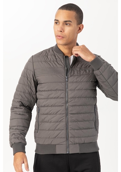 Maraton Sportswear Regular Erkek Hakim Yaka Takma Kol Outdoor Antrasit Mont 21741-antrasit Antrasit