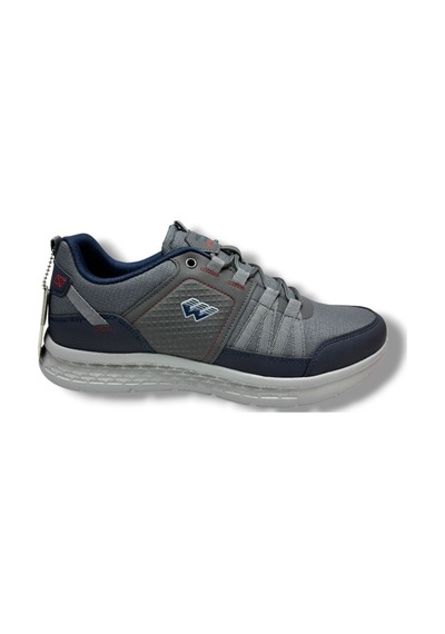 Wickers 2805-26 Cilt Deri Anorak Anatomik Büyük Numara Erkek Sneaker 45-47 Füme