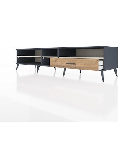 Kronos Tv Ünitesi 3 Raflı Tek Çekmeceli 220x59x51 Antrasit-aytaşı/çam Aytası/atlas Çam - Antrasıt Kronos Tv Ünitesi 3 Raflı Tek Çekmeceli 220x59x51 Antrasit-aytaşı/çam Aytası/atlas Çam - Antrasıt