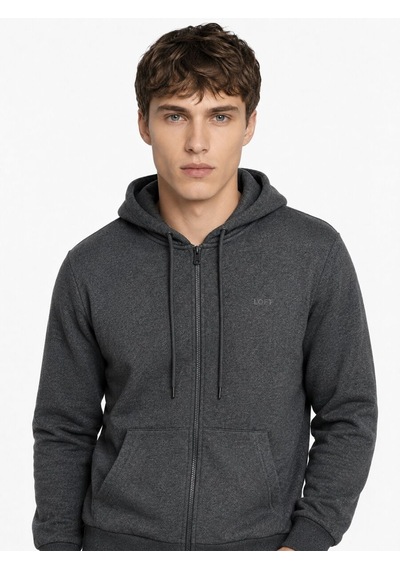 Loft Regular Fit Erkek Hırka Lf2044040 Q1.v1 Antra Melanj