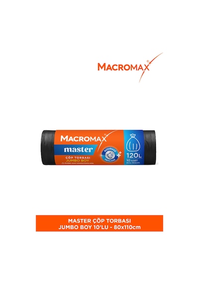 Master Çöp Torbası Jumbo Boy 10'lu