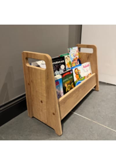 Montessori Mdf Çok Kullanışlı Kitaplık