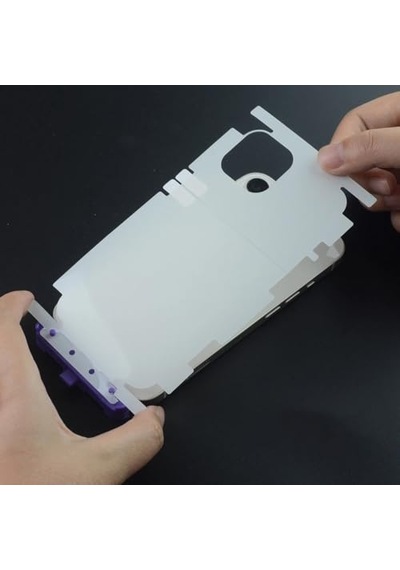 Tr İphone 17 Pro İle Uyumlu Şeffaf Arka Yüzey Koruma Çizilmez, Darbe Emici, İnce Ve Hafif Şeffaf Kaplama