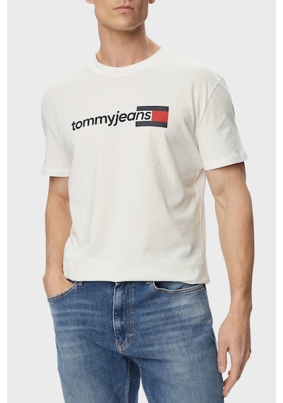 Tommy Jeans Logolu Pamuklu Regular Fit Bisiklet Yaka T Shirt Erkek T Shirt Dm0dm23406 Ybl Beyaz Tommy Jeans Logolu Pamuklu Regular Fit Bisiklet Yaka T Shirt Erkek T Shirt Dm0dm23406 Ybl Beyaz