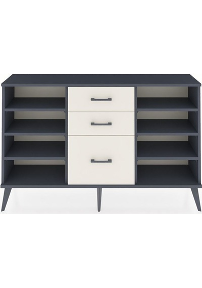 Arges Konsol 6 Raflı 3 Çekmeceli 132x30x83 Antrasit-antrasit/aytaşı Antrasit/aytaşı Arges Konsol 6 Raflı 3 Çekmeceli 132x30x83 Antrasit-antrasit/aytaşı Antrasit/aytaşı