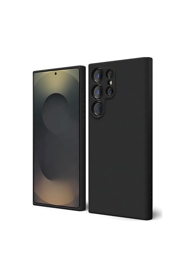 S25 Ultra İle Uyumlu Pu Deri Kılıf Içi Kadife Metal Çerçeve Darbeye Karşı Koruyan Ince Deri Hissi Galaxy S25 Ultr Diğer