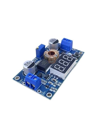 Xl4015 75w 5a Dc-dc Voltmetreli Ekranlı Voltaj Düşürücü Modül