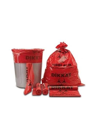 Başaran Sk006995 Atık Baskılı Çöp Poşeti 80 110 Cm 600 Gr 10'lu