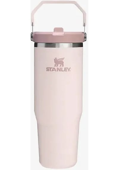 Stanley The Iceflow Flip Straw 2.0 Tumbler 0.89l 30oz Unisex Pembe Termos Pembe