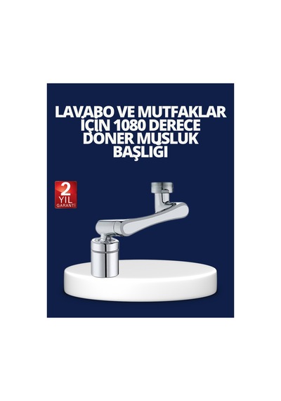 8753tknd Esnek 1080 Musluk Başlığı 3 Eklemli Hareketli Su Modlu Lavabo Aparatı 893hmng