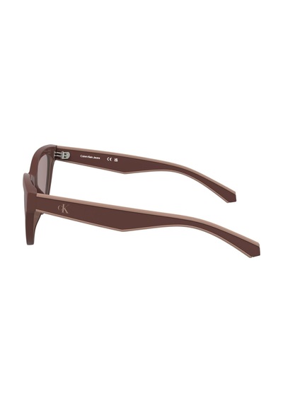 Calvin Klein Jeans Ckj 25301s 605 47 Çocuk Cat Eye Bordo Kemik Güneş Gözlüğü Bordo