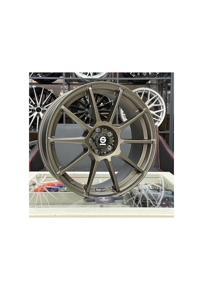 18 İnç 5x112 Sparco Assetto Gara Matt Bronz Vw Audi Skoda Seat Jant Modeli 4adet