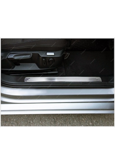 Vw Passat B8 Krom İç Kapı Eşiği 4 Prç P.Çelik 2014-2019 Arası