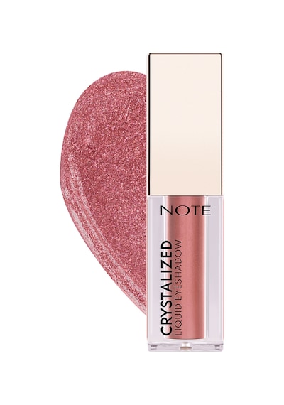 Note Crystalized Liquid Eyeshadow Likit Metalik Göz Farı - 04 Pink Bouquet