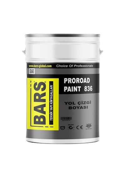Bars Solvent Bazlı Yol Çizgi Boyası