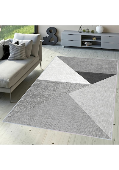 Rovigo Home Dijital Baskı Yıkanabilir Kaymaz Taban Salon Halısı  RVG1699 Çok Renkli
