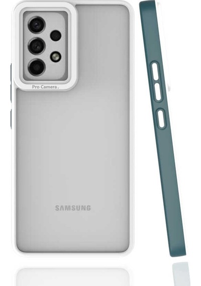 Galaxy A53 5G Kılıf Zore Mima Kenarları Renkli Silikon Kılıf