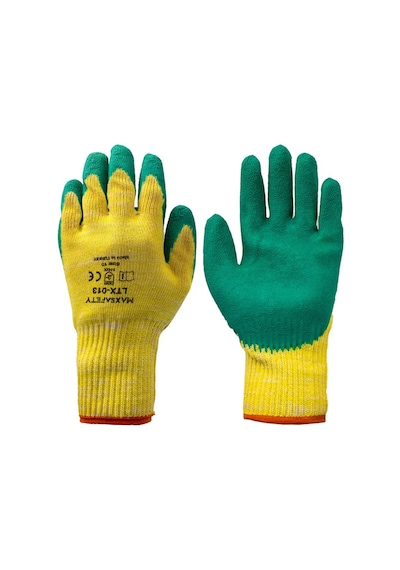 Max Safety Ltx-013 Lateks Camcı Eldiveni No:10