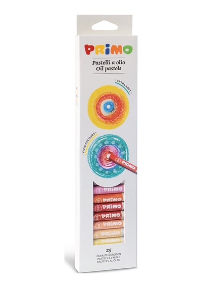 Primo 25'li Pastel Boya Renkli