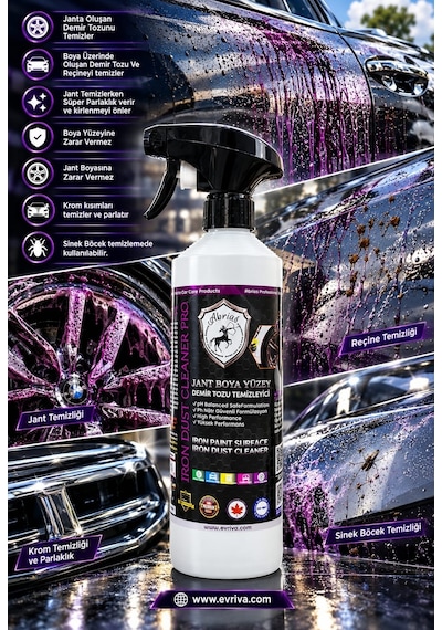 Demir Tozu Temizleyici Pro 500ml